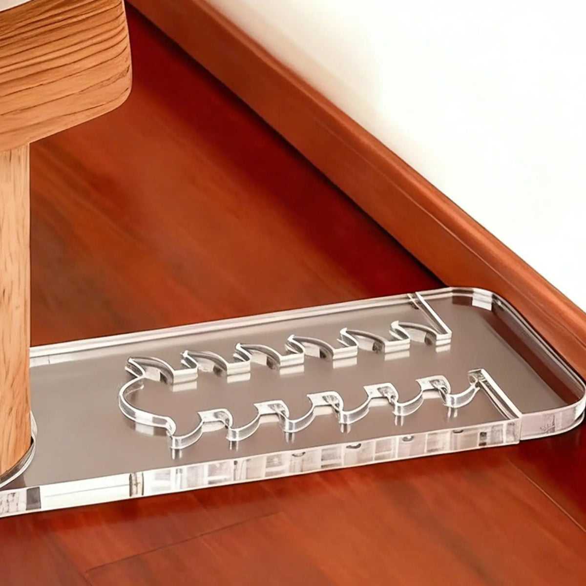 supports chaussures transparents modernes clips anti glissement adultsProtection meubles tapis