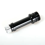lampe torche noire moderne lisse sans fixation rechargeable flashlight đèn pinched off at 14