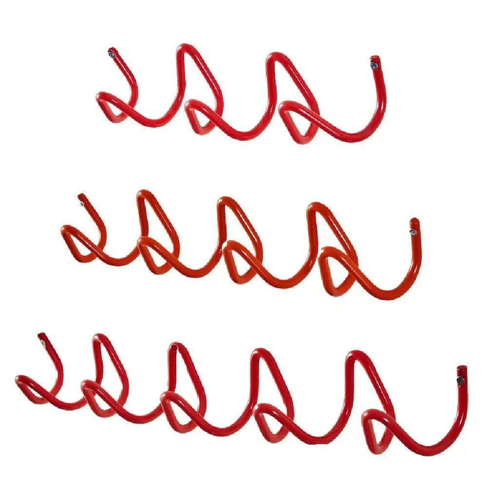 support mural crochets spirales rose rouge noir orange moderne fixations multifonctionnel