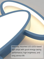 lampe avion enfant bleu blanc rouge détails télécommande moderne éclairage quotidien contemporain
