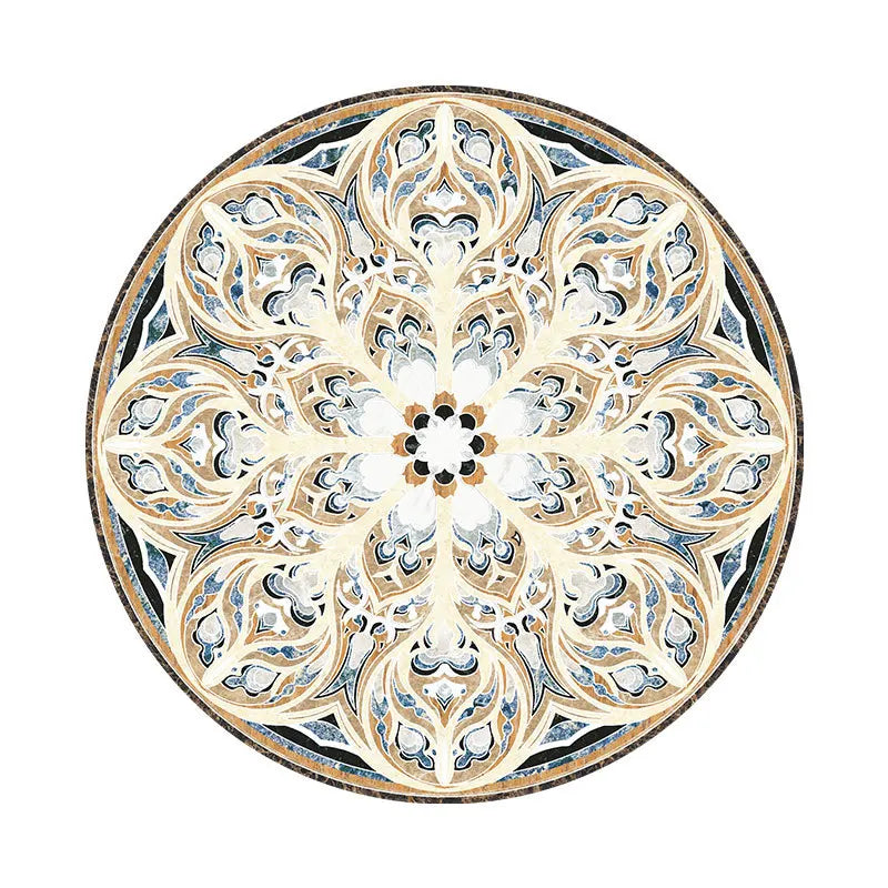décoratif stickers ornements floraux géométriques classique baroque adhésif beige noir or rouge