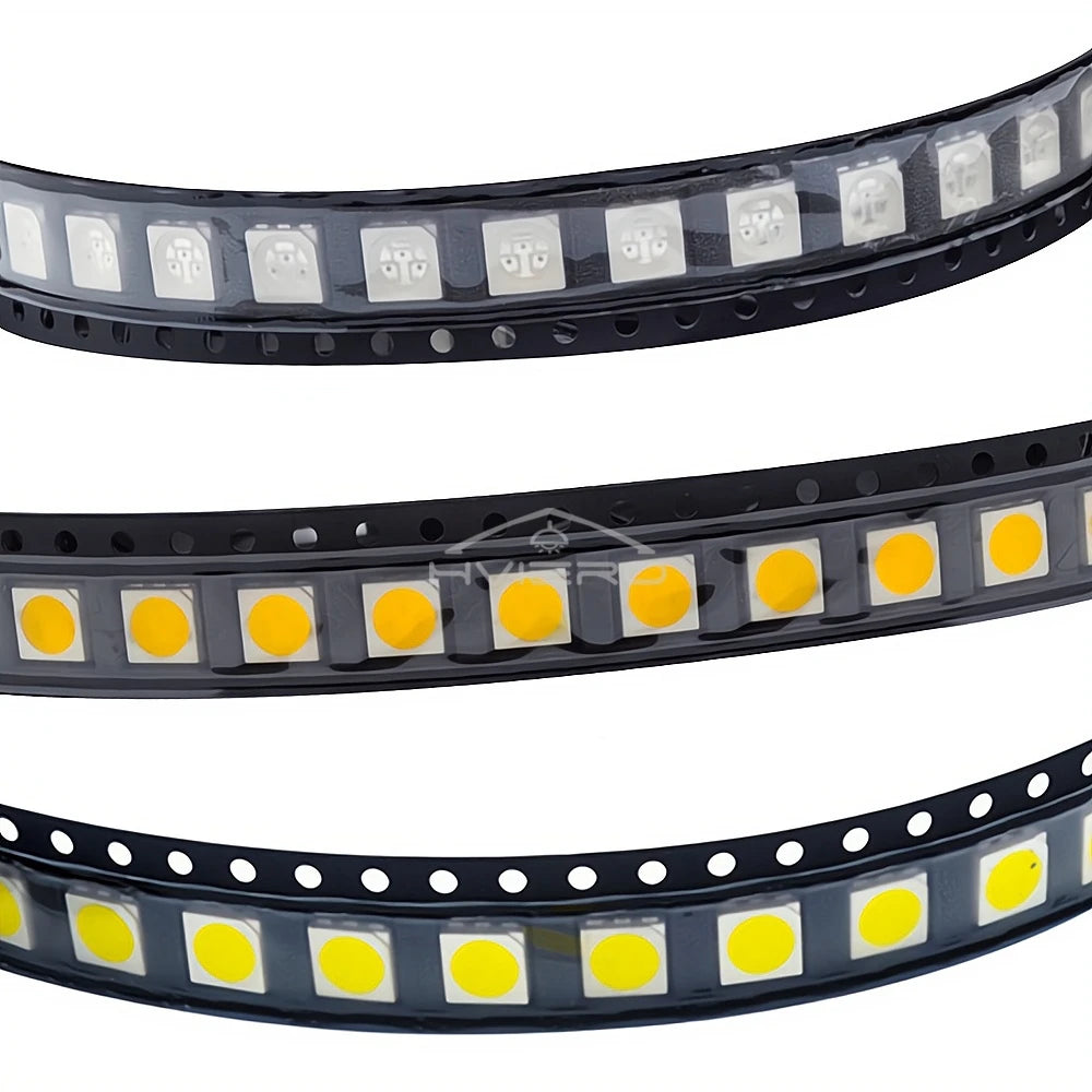 diodes led 5050 0805 rouge vert bleu blanc orange rose violet ruban led moderne