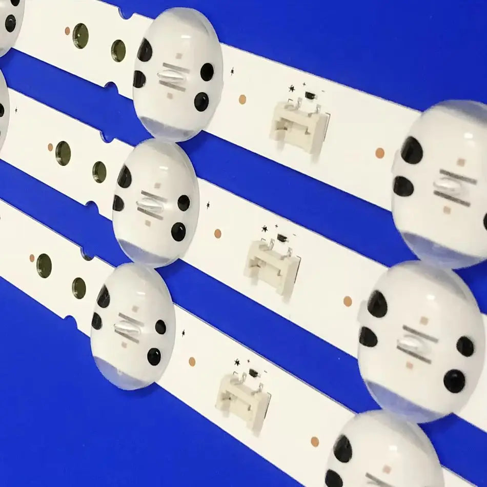 bande lumineuse led blanc moderne connecteurs électriques kit 30pcs 15pcs 3pcs