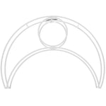 cadre parapluie blanc moderne eyelets diy lampshade bracket table light frame