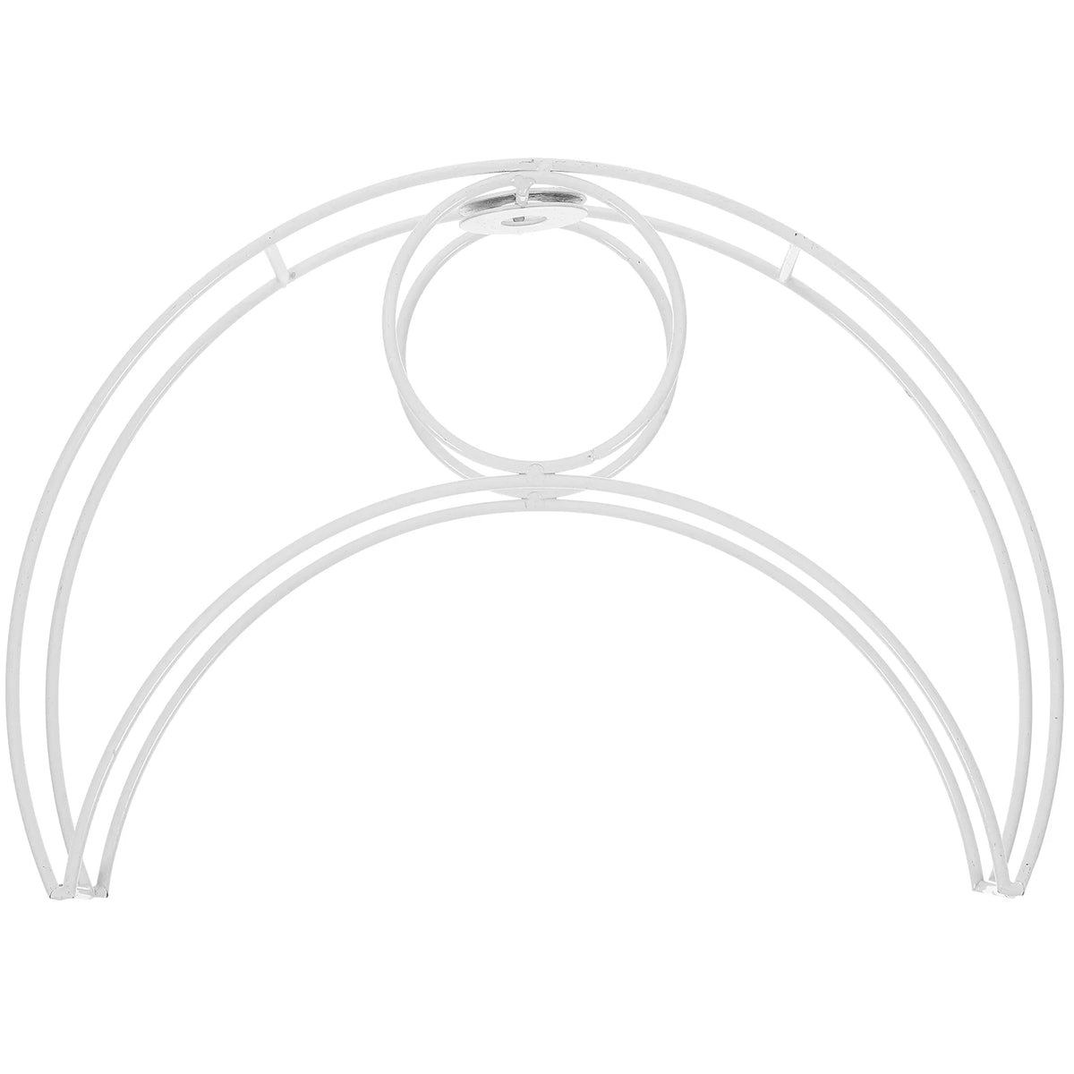 cadre parapluie blanc moderne eyelets diy lampshade bracket table light frame