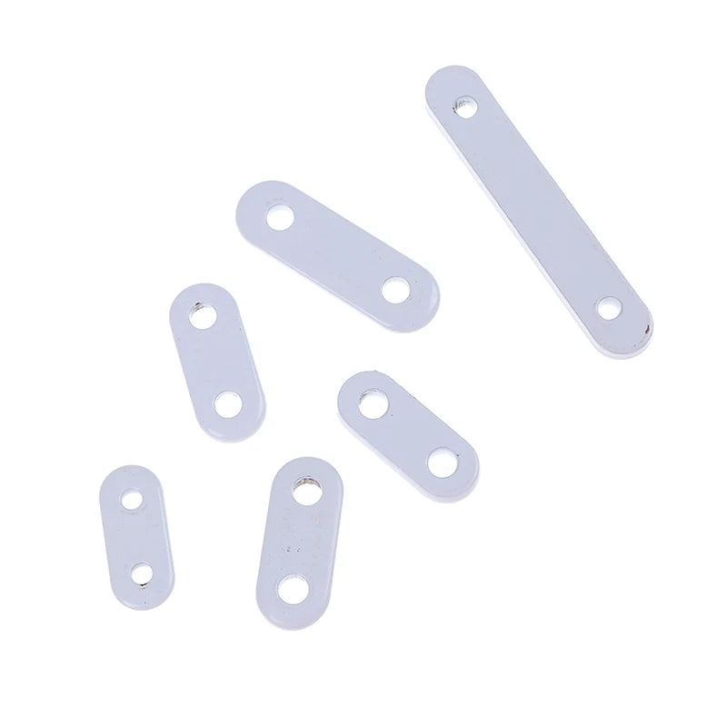 plaques fixation coton blanc opaques modernes 10 pièces