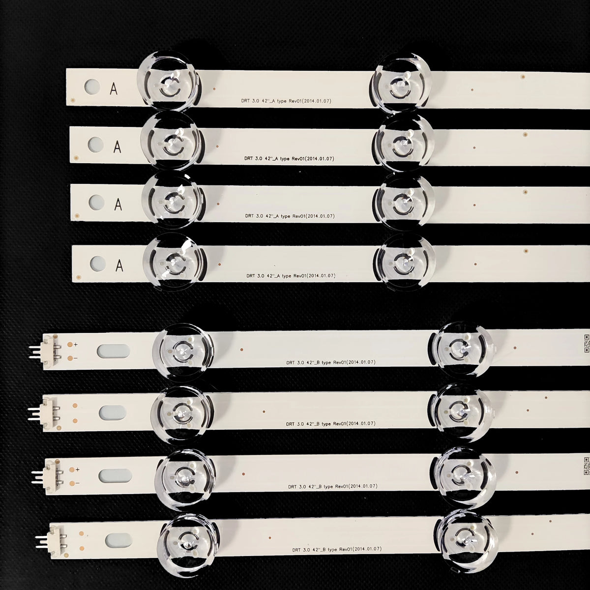 bandes rétroéclairage led blancs modernes écran lcd 42 pouces pièces métalliques