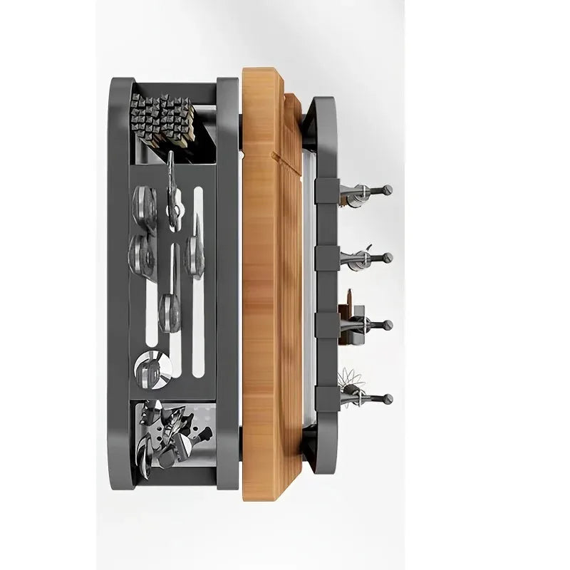 Accessoire cuisine organisé avec couteaux