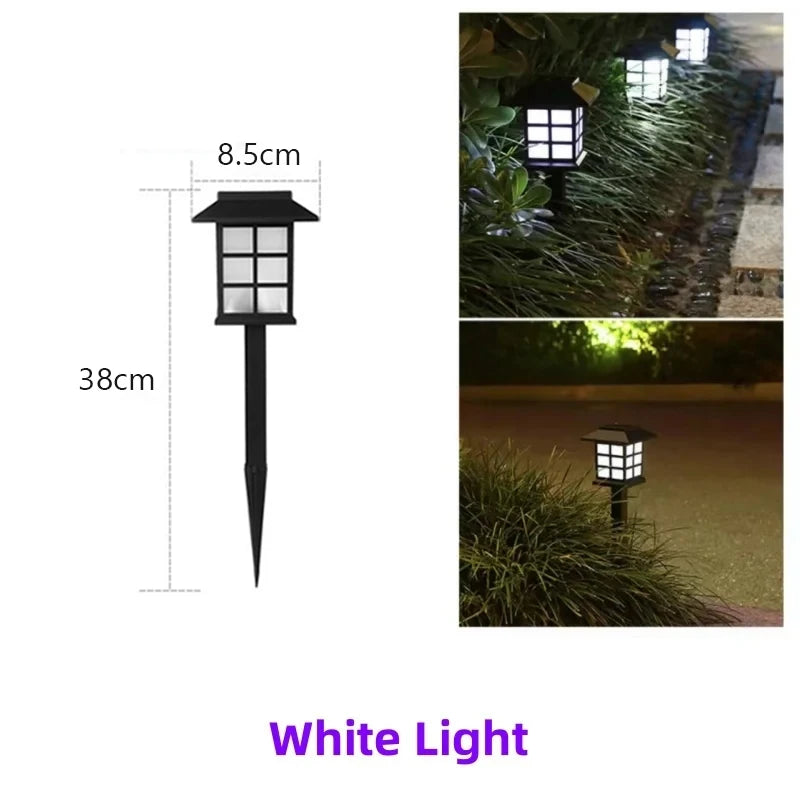 lumière solaire led jardin noire moderne transparente ip65 5v 60lm flux