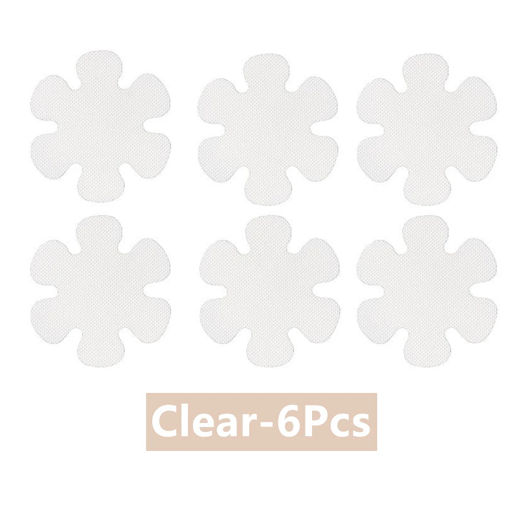 autocollants antidérapants fleur modernes adhésifs salle bain piscine escaliers bleu rose blanc