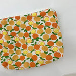 sac rangement réutilisable fleur canard orange moderne pliable multi usages
