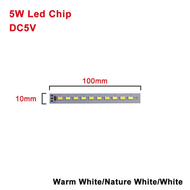 plaque led 5w 6w 10w 30w bleu blanc moderne diodes smd 5730 câble usb
