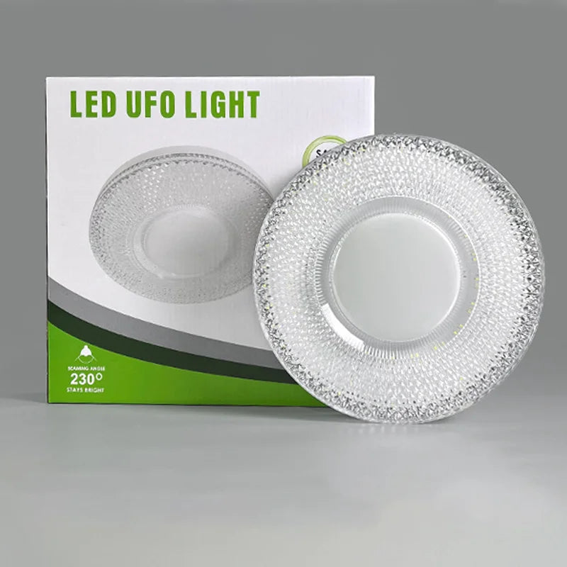 ampoules led ufo forme soucoupe éclairage moderne blanc nuancé transparent