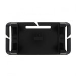 support téléphone noir minimaliste fentes sangle 62mm 31mm 26mm 24mm 225mm