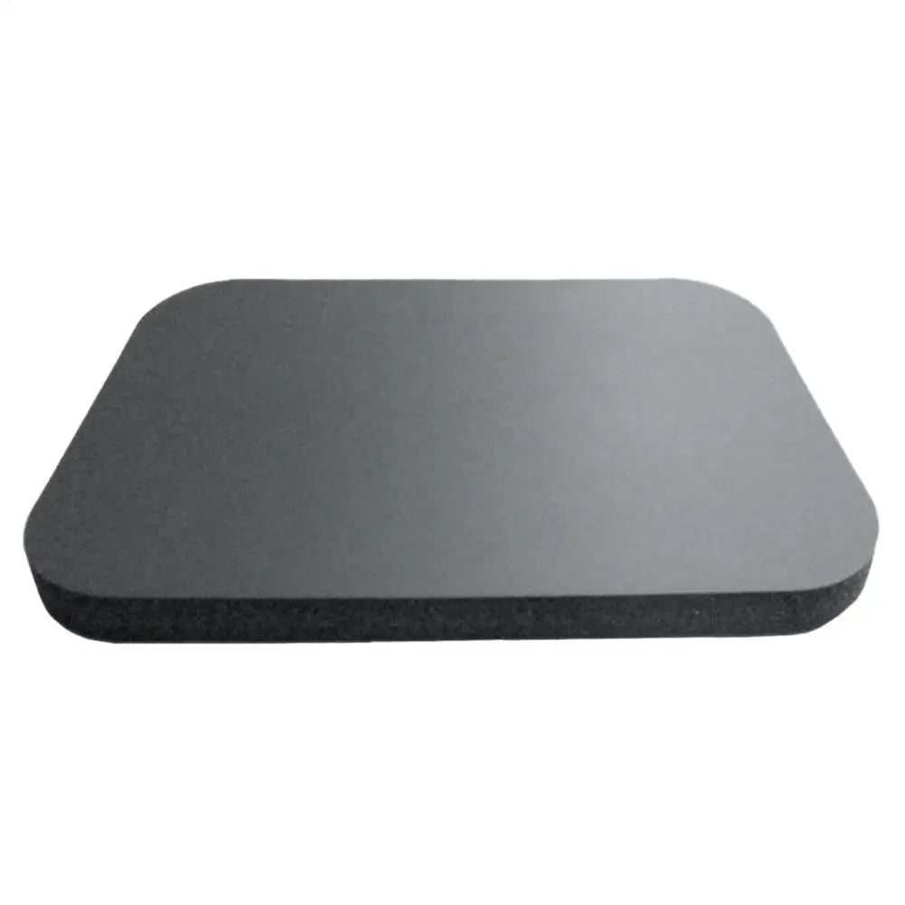 coussin genou yoga noir épaiss 15mm mousse eva antidérapante pratique ergonomique