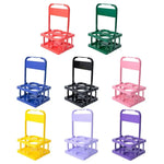 porte verres pliables compartiments verres moderne pratique rouge vert bleu noir rose jaune violet