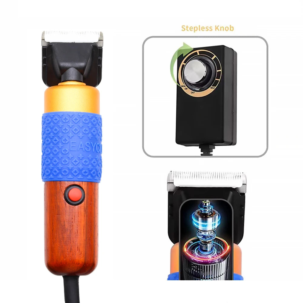 Machine coudre moderne poignée caoutchouc vis tête machine bleu orange noir