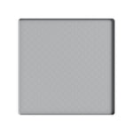 tapis silicone anti dérapant moderne plateau protection sol 50x50cm bord surélevé gris noir