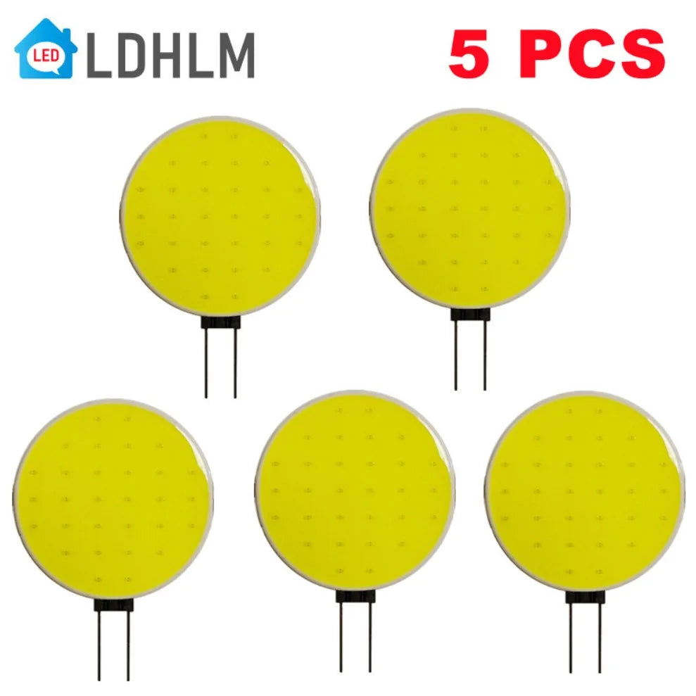 ampoules led g4 cob 12v blanc froid chaud 18 30 led clips points noirs