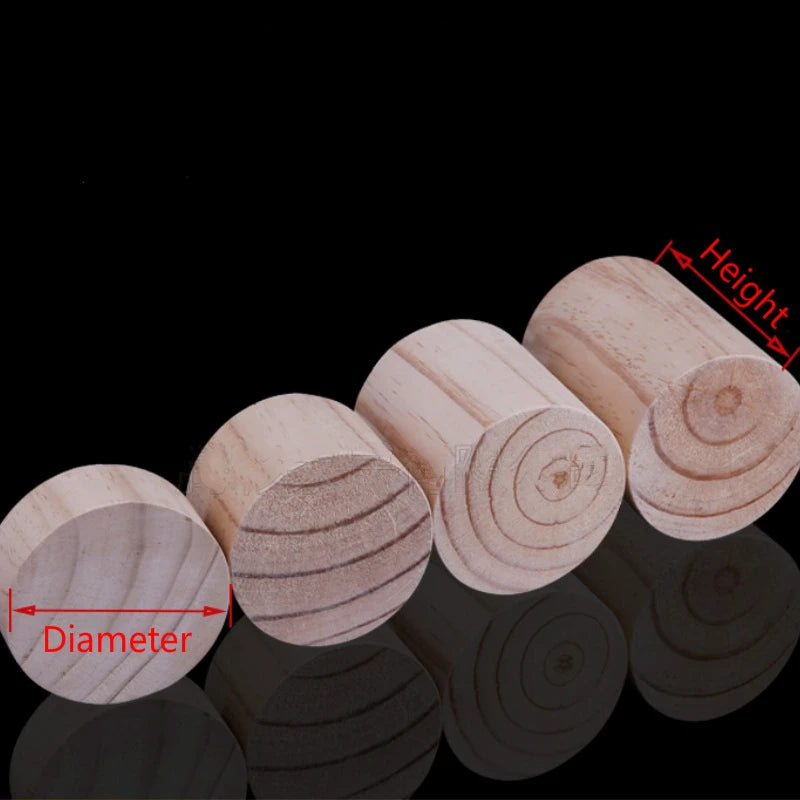 bouchons bouteille bois naturel simple rustique rayures circulaires diamètre hauteur