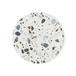 coasters terrazzo blanc vert moderne respectueux environnement noir beige marron opaques