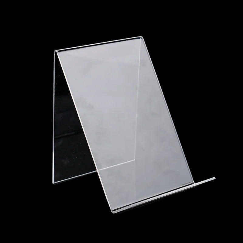 présentoir transparent moderne support livre acrylique organisation école sans motif glowiënka bogusław gora