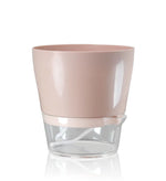 pot fleurs transparent bas blanc rose pâle vert clair moderne annuaire flexible