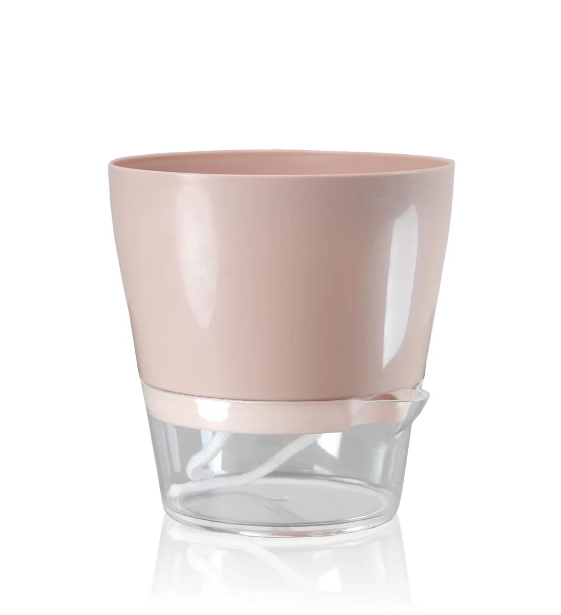 pot fleurs transparent bas blanc rose pâle vert clair moderne annuaire flexible