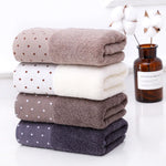 serviettes bain coton animal compagnie motif beige sèchent rapidement classiques