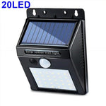 lampe solaire led panneaux solaires capteur mouvement ip65 moderne extérieure sécurité jardin contemporain