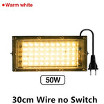 projecteur led violet blanc moderne ip65 50w 100w grille clips