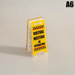 panneau decoratif signalisation routiere humour leave me alone busy age 14+ résine transparent impression
