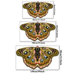 tapis vert marron papillon antidérapant durable salon salle bain cuisine moderne