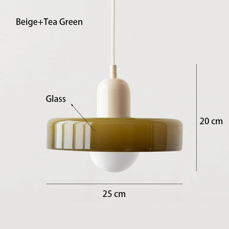 lumière suspendue moderne verre opaque ajouré rouge vin blanc orange jaune vert câble noir