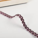 bracelet or violet chaîne dorée maillons ovales classique 5cm opacité erotique decoration erotique accessoire