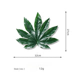 feuilles artificielles vertes différentes formes naturelles décoration extérieure intérieure pièces plastique