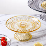 support gateau transparent relief geometrique vis classique grille tailles cupcakes desserts