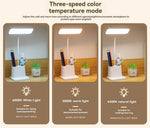 lampe led rechargeable usb gradation tactile respectueuse yeux moderne blanc mat