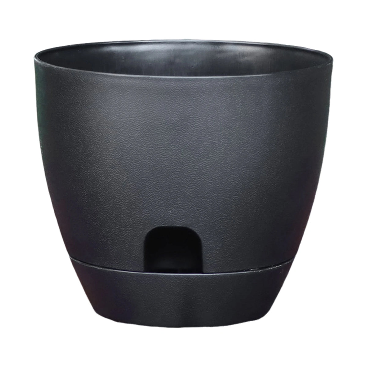 pots fleurs modernes transparents plastique grille tailles adhésif support fleur couvercle
