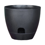 pots fleurs modernes transparents plastique grille tailles adhésif support fleur couvercle