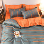 Fermeture zippée inférieure de la housse de couette