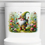 autocollants murals lutin fleuri papillons motifs floraux illustration cartoon opaques adhésifs multicolores animaux compagnie