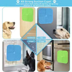 tapis bain animal silicone suction antidérapant moderne orange gris bleu violet vert