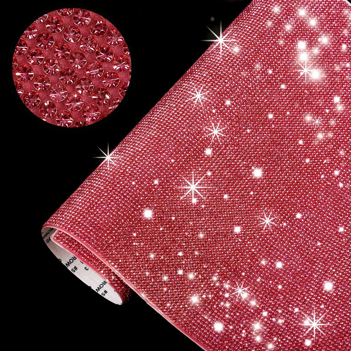 papier décoratif pailleté brillant adhésif or rose argent moderne élégant bricolage décoration vêtement