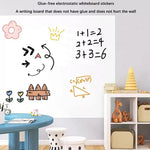 tableau blanc électrostatique adhésif facile 45cm 60cm surface lisse moderne pratique maison enseignement