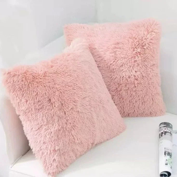 taies d'oreiller blanches modernes non toxiques 100% polyester 18x18 pouces pack fixés respectueux environnement