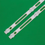 bande lumineuse led blanc moderne connecteurs câbles boutons 6v 6led 572mm