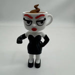jouets modernes figurines cartoon animal jouet cochon rose bleu figurine femme tasse