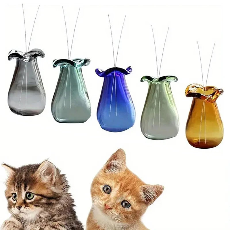 vases modernes transparents marron bleu gris vert décoration maison