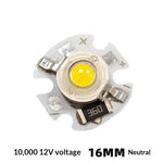 ampoules led 1w 3w 5v 12v blanc chaud circulaires modernes 16mm 20mm